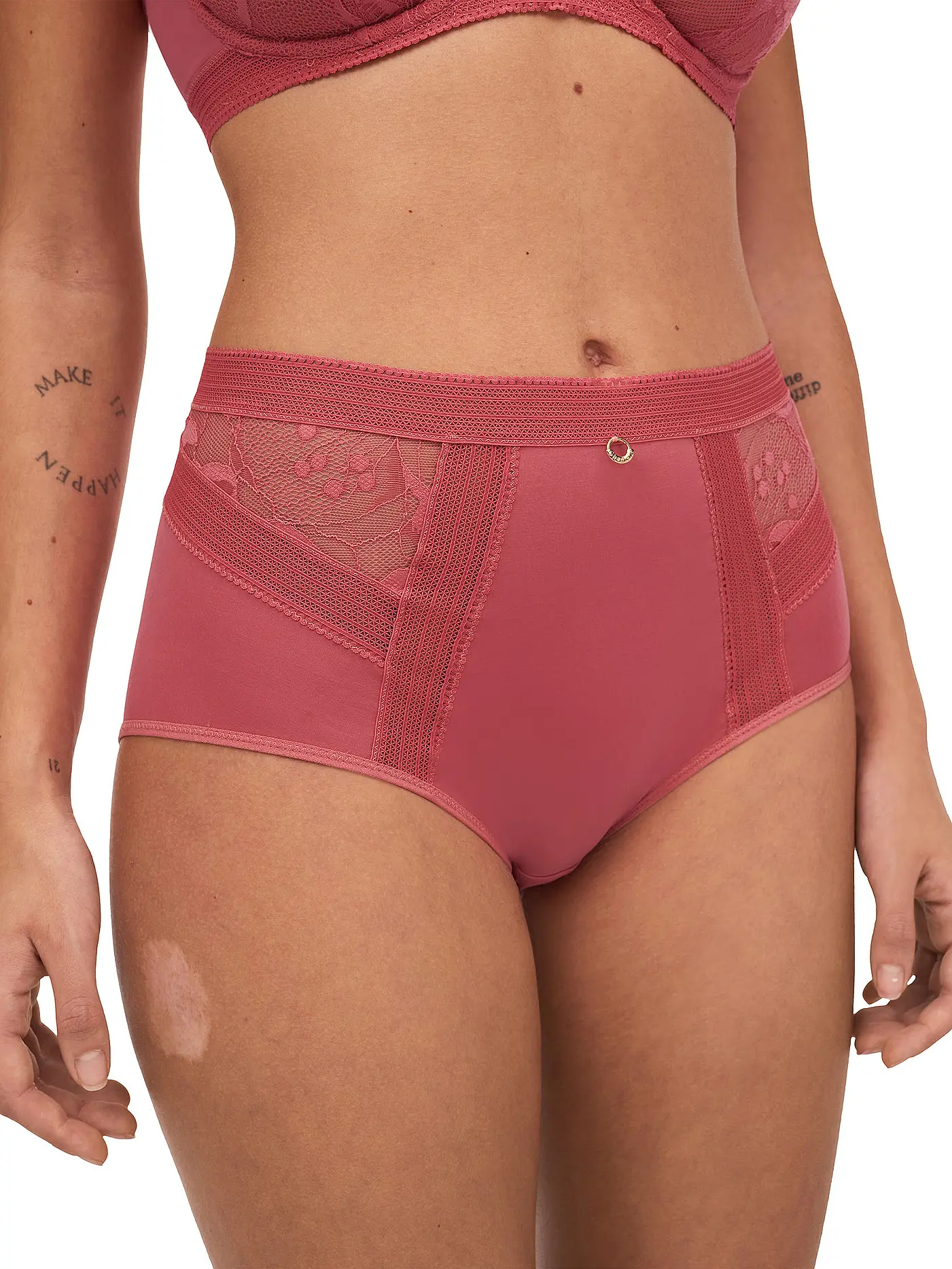 CHANTELLE | Slip TRUE LACE corallin | 